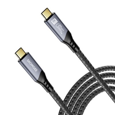 3.3FT USB C to C 3.2 Gen 2 Thunderbolt 4/3 Cable, 3.3 feet, 