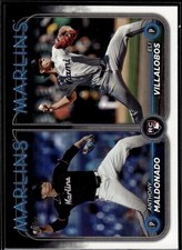 Eli Villalobos / Anthony Maldonado 2024 Topps Update Miami Marlins Rookie #US305