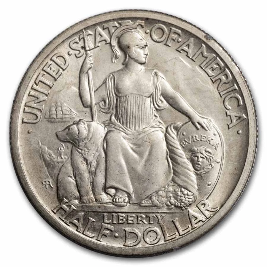 1935-S San Diego Half Dollar MS-65 PCGS (Rattler) - Image 2 of 3