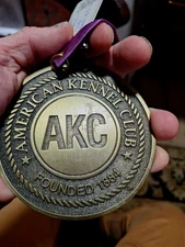 AKC Large Award Medal. Your Dog Wins! 🐶