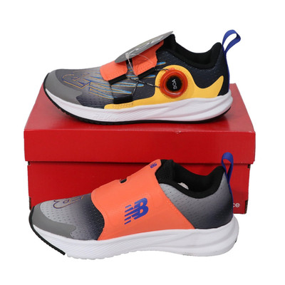 New Balance Kids Fuelcore Reveal V3 Boa Sneaker Blue/Orange 12.5