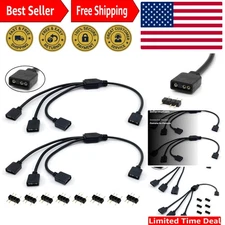 Plug and Play 5V 3 Pin ARGB Extension Cable - Perfect for RGB Lighting Setup