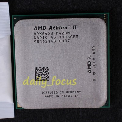   Athlon II X4 645 3.1 GHz CPU Processor ADX645WFK42GM 667 MHz Socket AM3 *vy