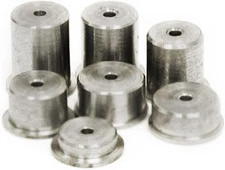 Hireko Golf Club Counterweights for Graphite Shaft (0.470" stem), Silver