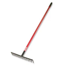 bully tools 92301 16 -Inch, Level Head Rake