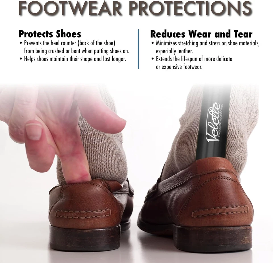 2-Pack 30" Extra Long Shoe Horn - Plastic Shoe Horn Long Handle for Seniors, ... - Image 3 of 4