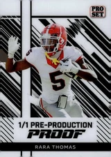 RARA THOMAS RC 1/1 SSP 2024 Leaf Pre-Production Proof Pro Set White Pr ID:147829