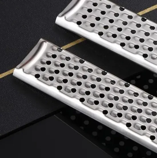 Zitronenreibe Edelstahl Parmesanreibe Muskat Ingwer Reibe Handreibe Käse, Presse - Bild 4 von 4