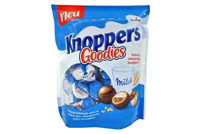 4x bags Knoppers Goodies hazelnut chocolate balls   720g | 1.59lbs total
