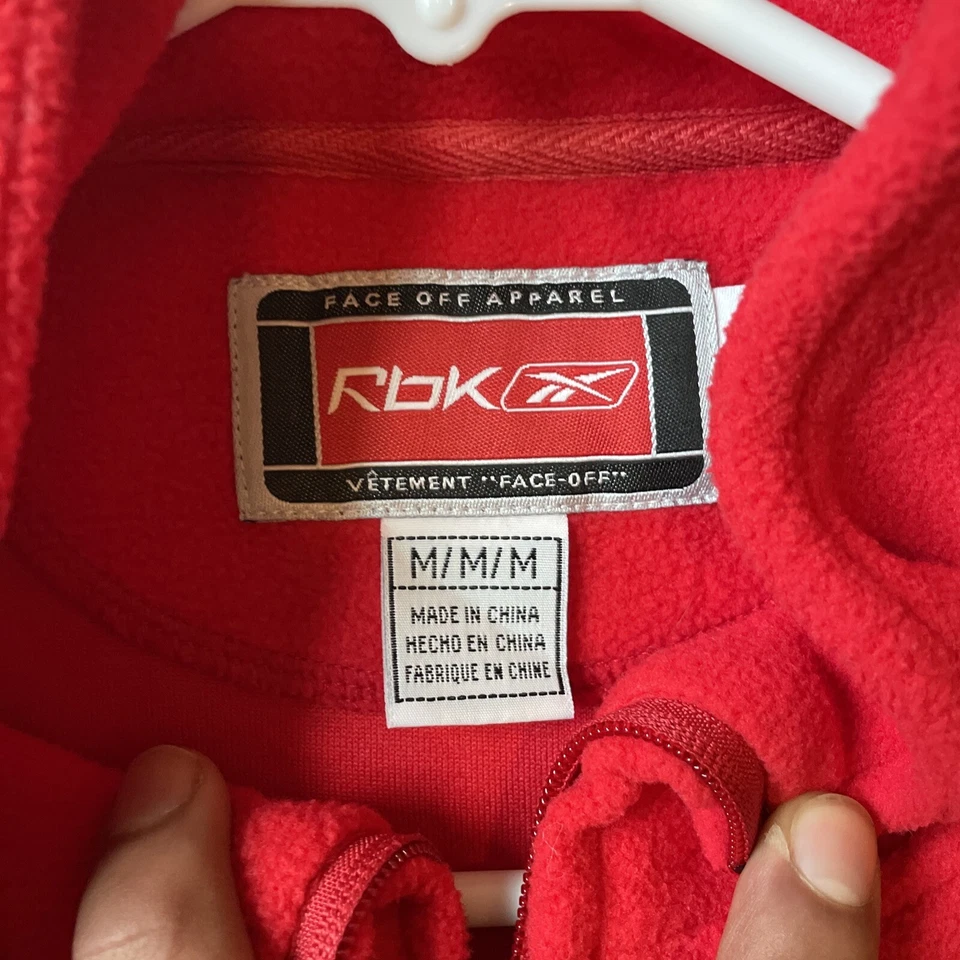 Authentic Reebok Ottawa Senators Sweater Mens Sweatshirt Fleece Pullover NHL - Image 4 of 4