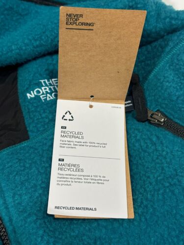 The North Face Men’s HR Sherpa Denali Full Zip Heavy Fleece Jacket 94 Blue MWT - Picture 8 of 13