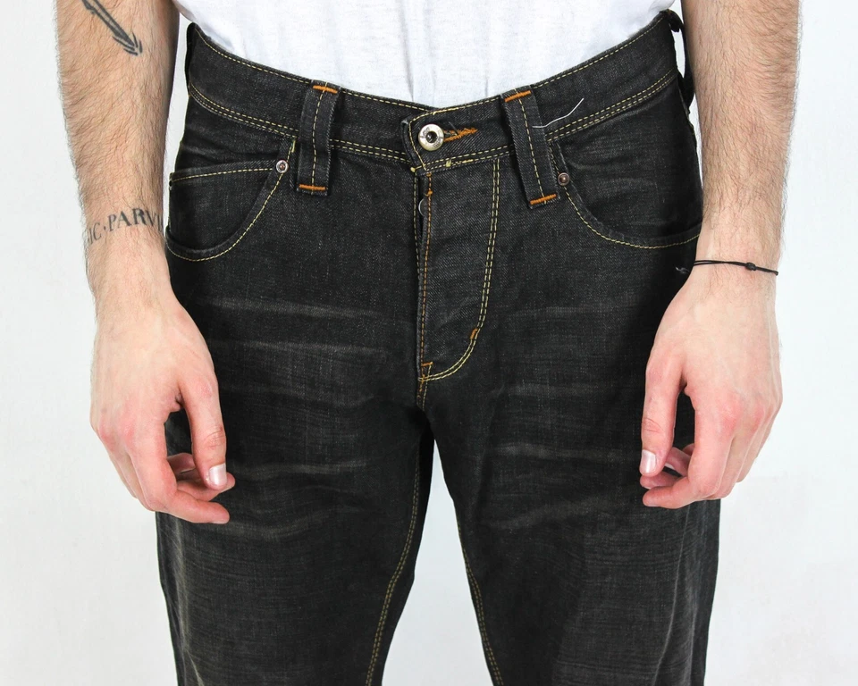 LEE Roscoe Mens W30 L32 Regular Fit Bootcut Raw Jeans Denim Pants Trousers VTG - Image 3 of 4