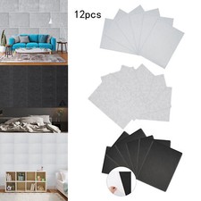 12PCS Acoustic Absorption Wall Panels Soundproofing Studio Insulation Felt Sheet