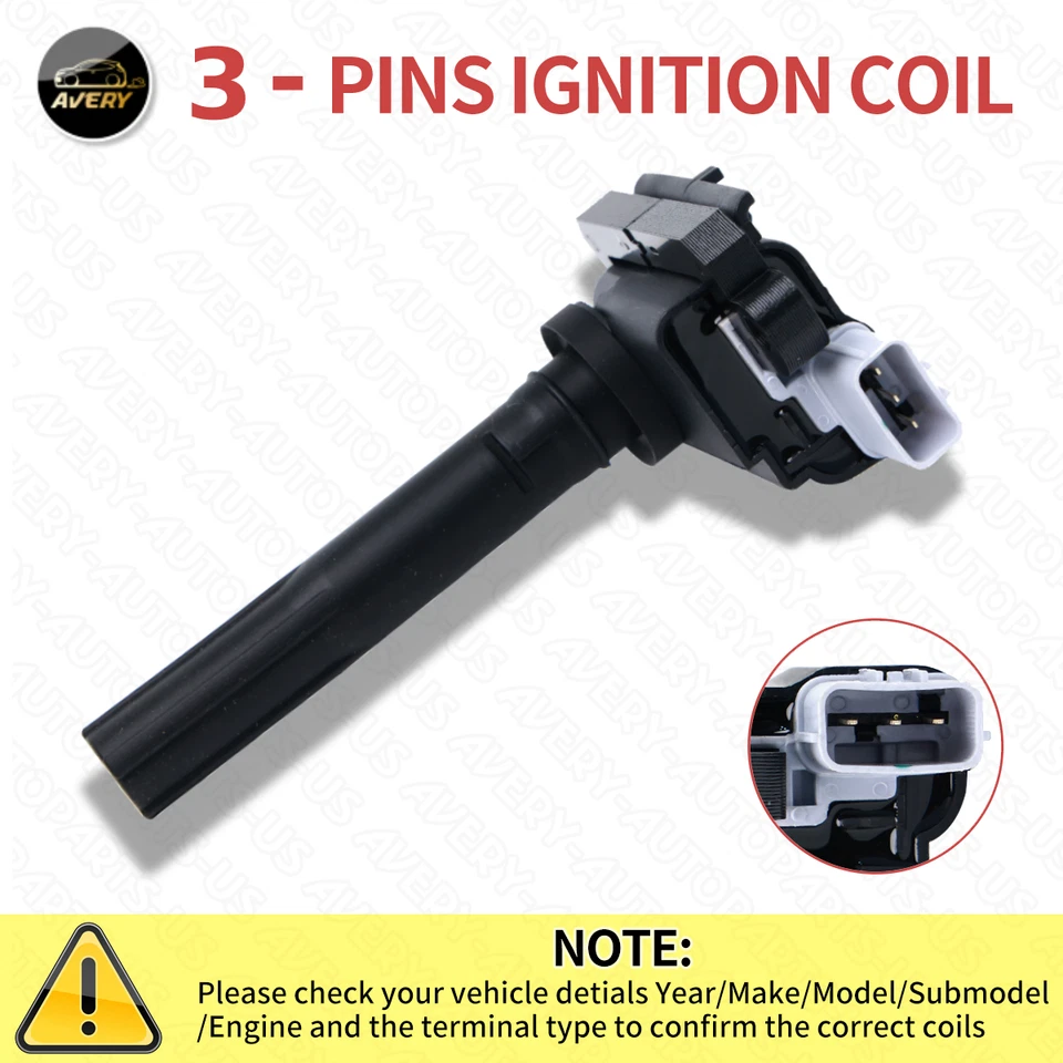 ✅2 Ignition Coil + Spark Plug For Chevy Metro Tracker Firefly Vitara Swift UF268 Foto 4 de 4