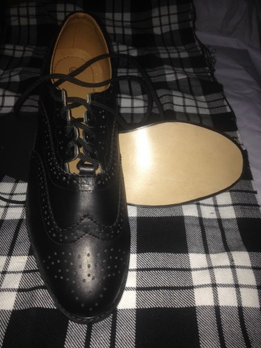 Ghillie Brogues Szkockie buty kiltowe Prawdziwa skóra Ghillie Brogue Tradycyjne  - Zdjęcie 8 z 8
