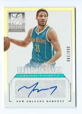Greivis Vasquez Hornets 2012-13 Elite Series Elite Signings Auto 066/249