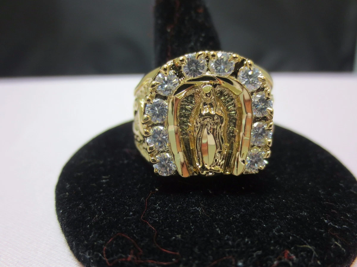 Bague store religieuse or