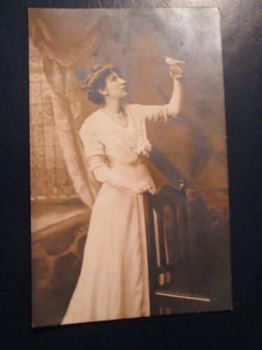 Postal señora Baldwin, cantante principal capilla de Kingston 1909 (Harry Abba) sin publicar - Imagen 1 de 5
