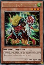 SHVI-EN006 SPEEDROID DEN-DEN DAIKO DUKE RARE 1ST EDITION YuGiOh CARD