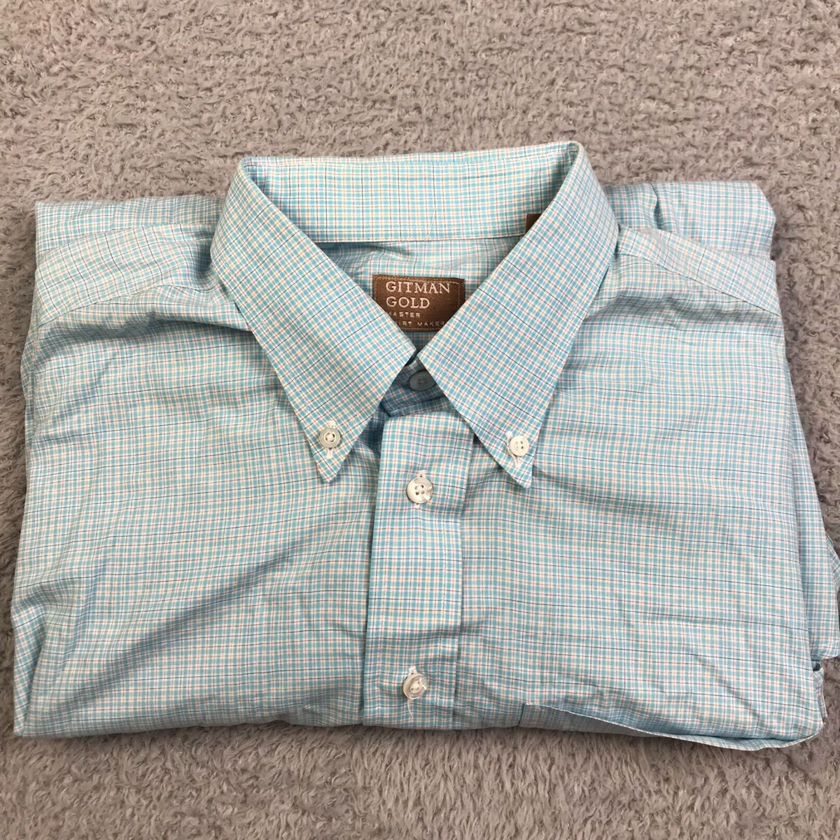 gitman gold dress shirts Gitman Vintage Yellow Spring Oxford Shirt XXL