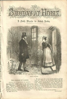 Sunday at Home Magazine 1874 Christian Religious Tract Society London #1042