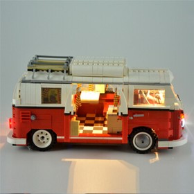 Updated Light Kit For Creator 10220 LEGOs The Volkswagen T1 Camper Van VW Bus