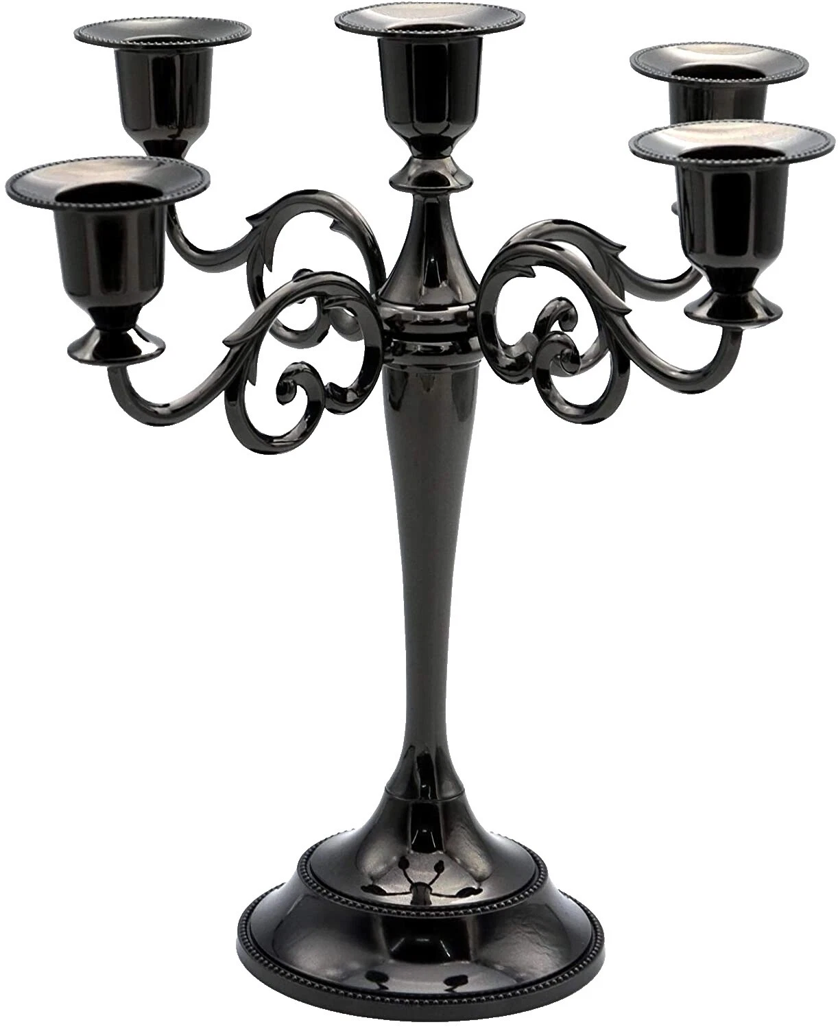 Black Candle Candlesticks