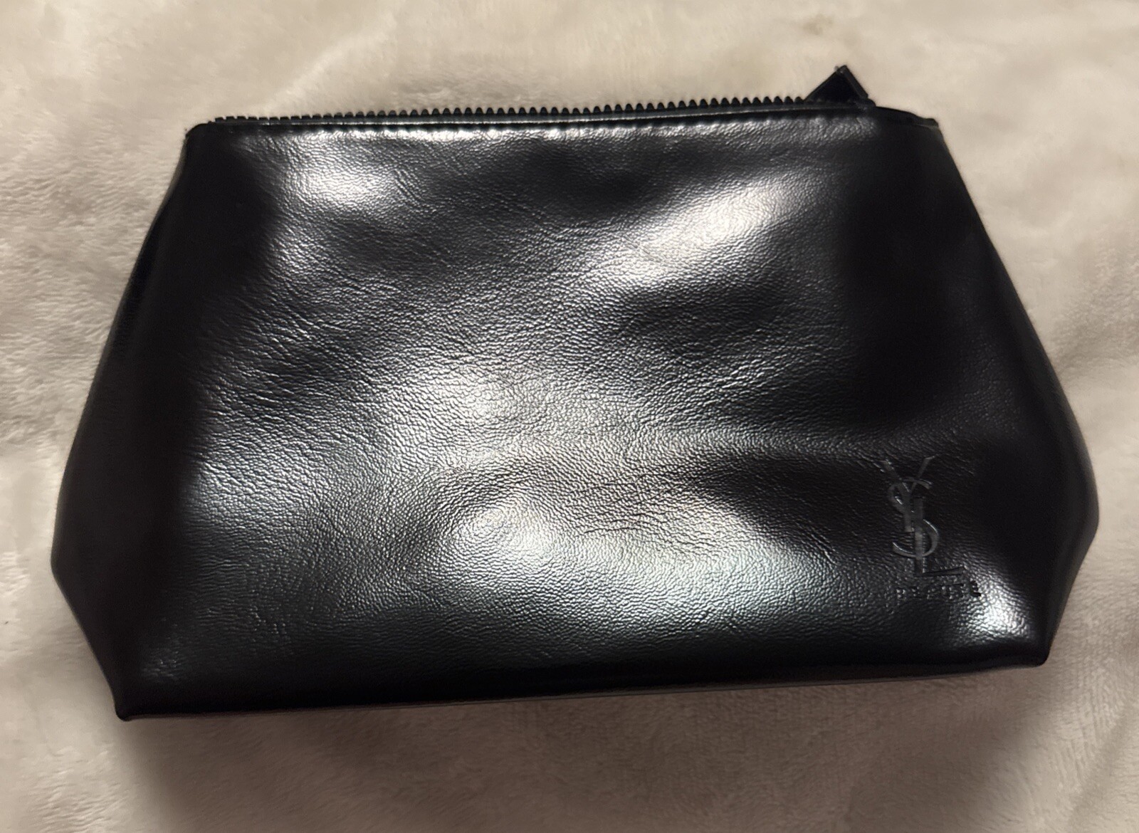 Yves Saint Laurent YSL Beaute borsa cosmetica trucco toilette borsa da viaggio nera