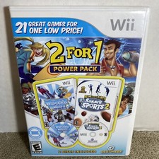 RARE 2 for 1 Power Pack: Summer Sports 2 & Winter Blast Wii: COMPLETE IN BOX!