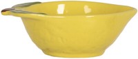 Clayre & Eef 6CEBO0084S Zitronen-Schale Gelb 12X9X4 Cm 100 Ml