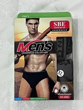 2 Pack Men Cotton Bikini Brief Low Waist Underpants Assorted Colors