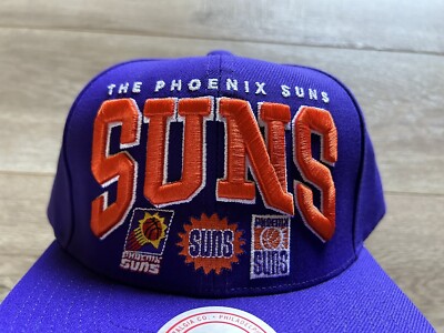 Mitchell & Ness Phoenix Suns New Champs NBA Purple Snapback Hat