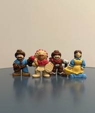 Lot of 4 Vintage Lincoln Log Western Frontier Fort Figures