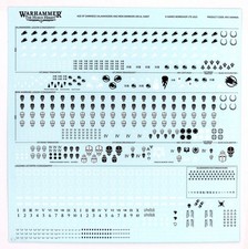 Decals Saturnine Warhammer The Horus Heresy