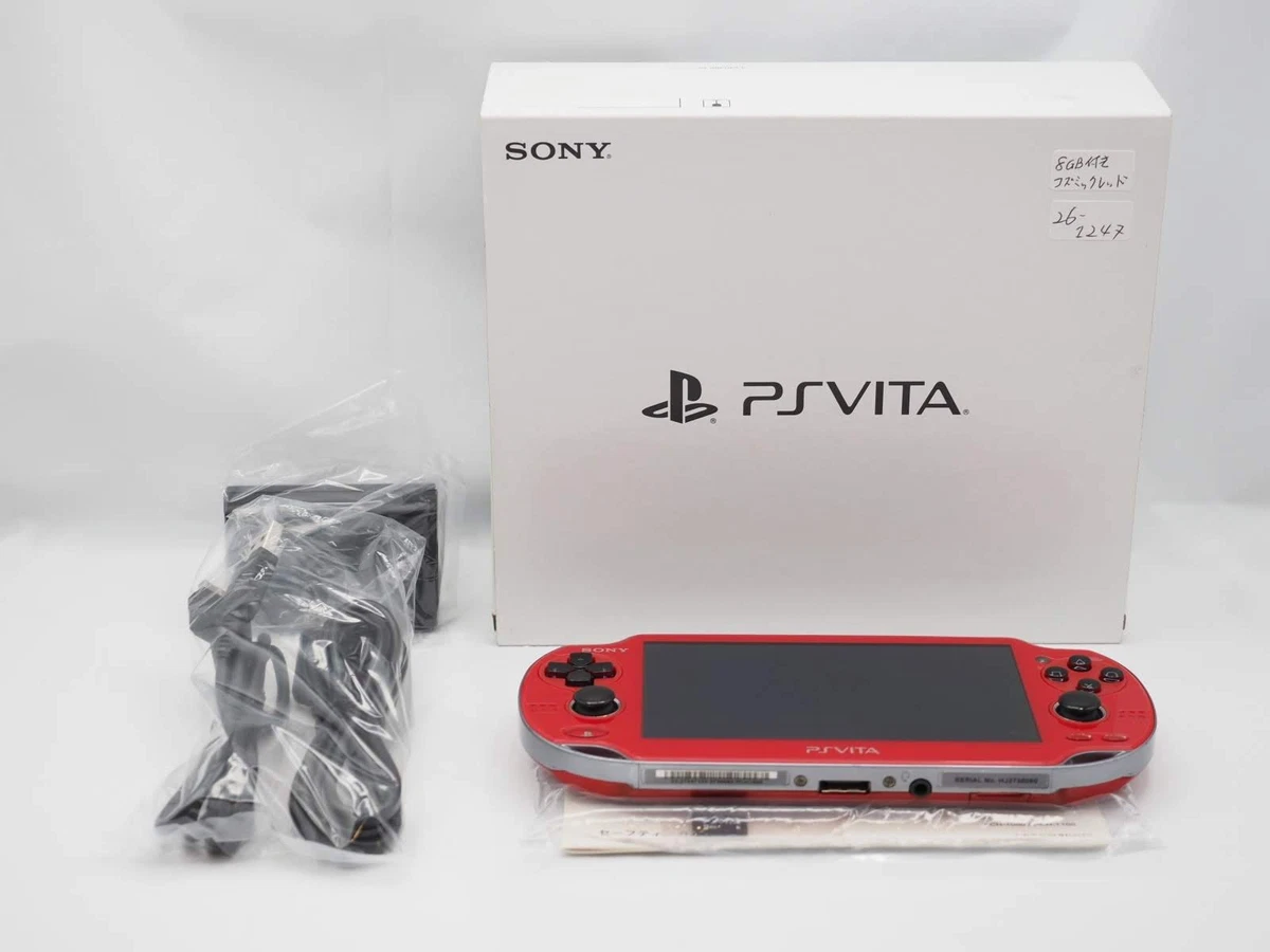 Preços baixos em Sony PS Vita-PCH-1000 Vermelho Consoles de