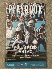 10/14/18 Miami Dolphins vs Chicago Bears Program JAKEEM GRANT Cover