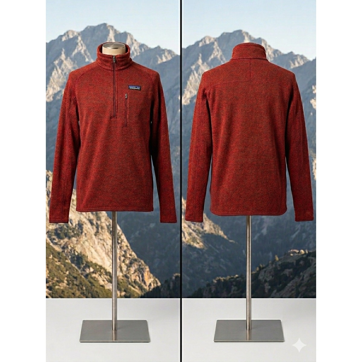Patagonia Better Sweater Fleece Pullover Red Medium