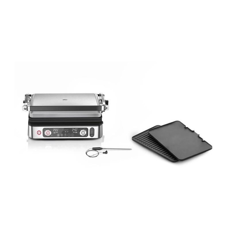 Grill multifonctions BRAUN pour des barbecues en intérieur et paninis parfaits en famille