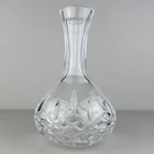 Vintage Waterford Crystal Lismore Open Carafe Wine Decanter 8 1/2" Ireland Euc