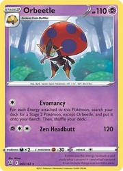 Orbeetle 065/163 Reverse Holo Battle Styles