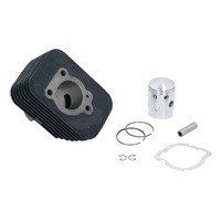 Zylinder DR Grauguss Minachrom 50Ccm 38,4Mm, 10Mm Kolbenbolzen FüR Piaggio Ciao