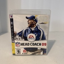 NFL Head Coach 09 PlayStation 3 PS3 Game Complete EA Sports Football