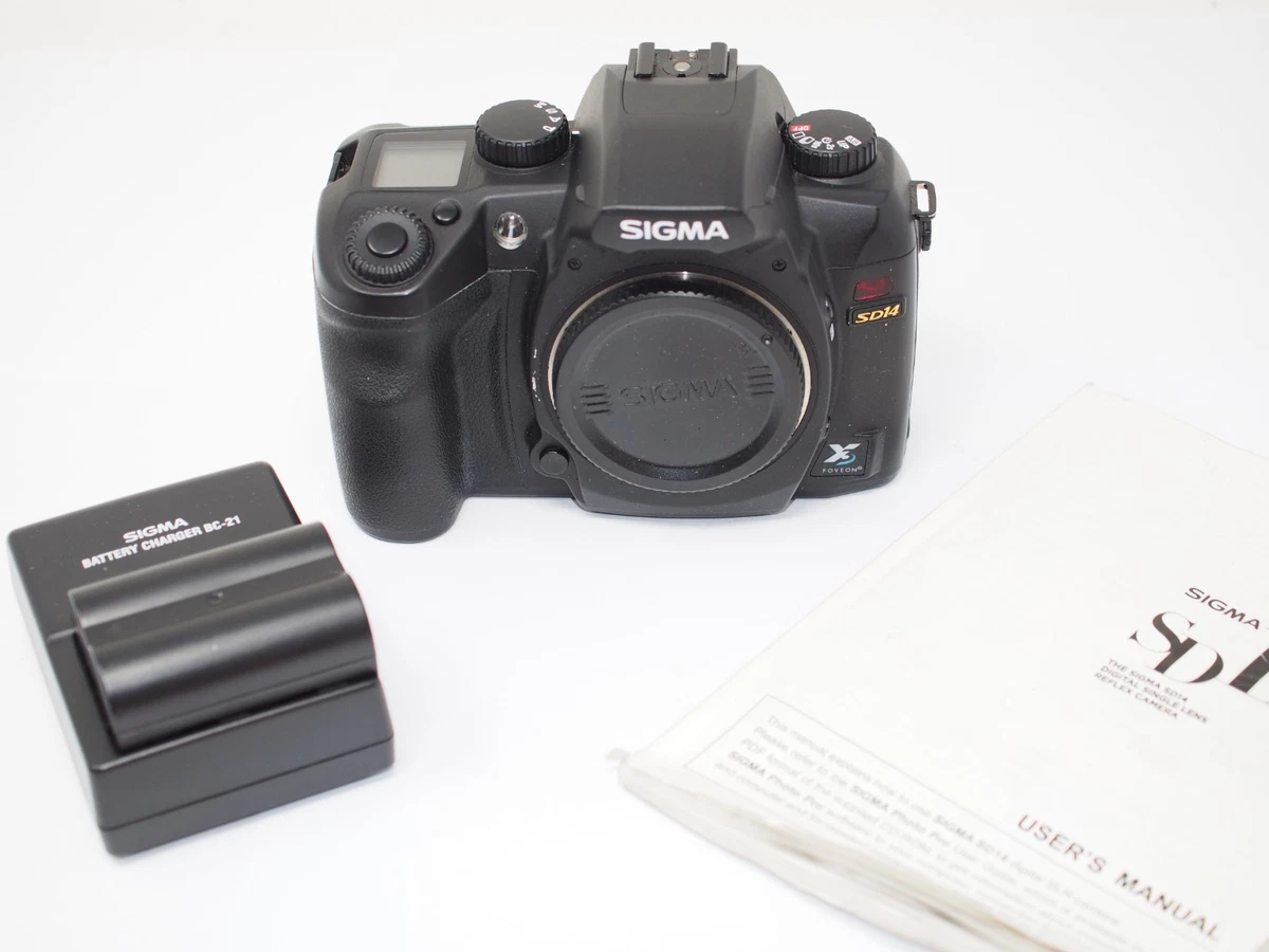 SIGMA SD14 2本レンズ＆SDカード化セット シグマ、「SD14 大口径標準
