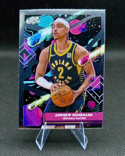 Andrew Nembhard – 2025-26 Topps Cosmic Chrome Basketball · Base Cards #59 Andrew Nembhard