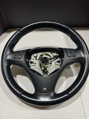 BMW E90 E91 E92 E93 M Sport Steering Wheel Leather W Pedals Paddles Shift