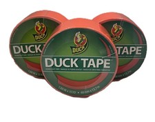 Duck Tape NEON ORANGE  1.88 in X 15 YD PACK OF 3 NEON ORANGE