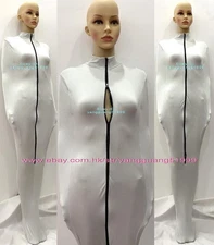 Unisex Sleeping Bag Silver Gray Spandex Mummy Suit Costumes internal Sleeves 056