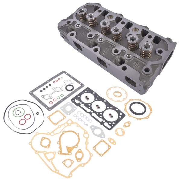 D1105 Complete Cylinder Head with Full Gasket Set for Kubota RTV1100 RTV1100CW9
