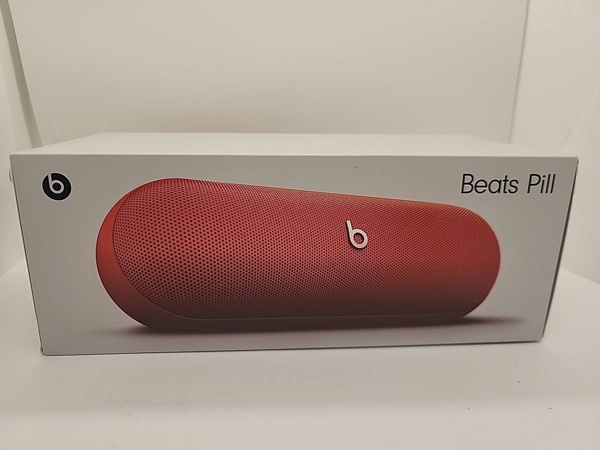 Beats Pill Wireless Bluetooth Portable Speaker Statement Red