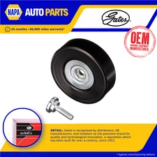 Aux Belt Idler Pulley fits SEAT EXEO 3R 1.8 08 to 10 CFMA Guide Deflection Gates